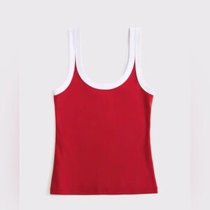 NWOT! A&F Vintage Style Rib Scoopneck Tank